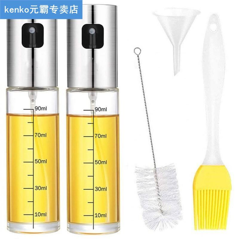 barbecue cooking seasoning oil pot sprayer oil injection gla