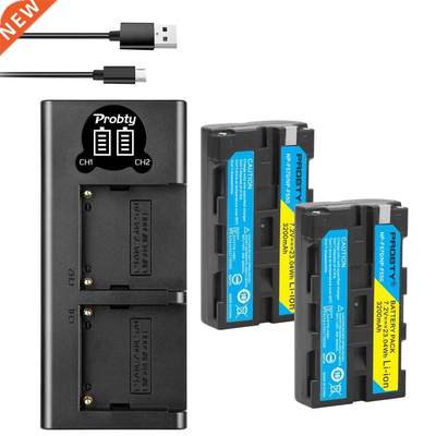 200mah NP-F550 NP-F0 NP F550 NP F0 Camera Battery + LC