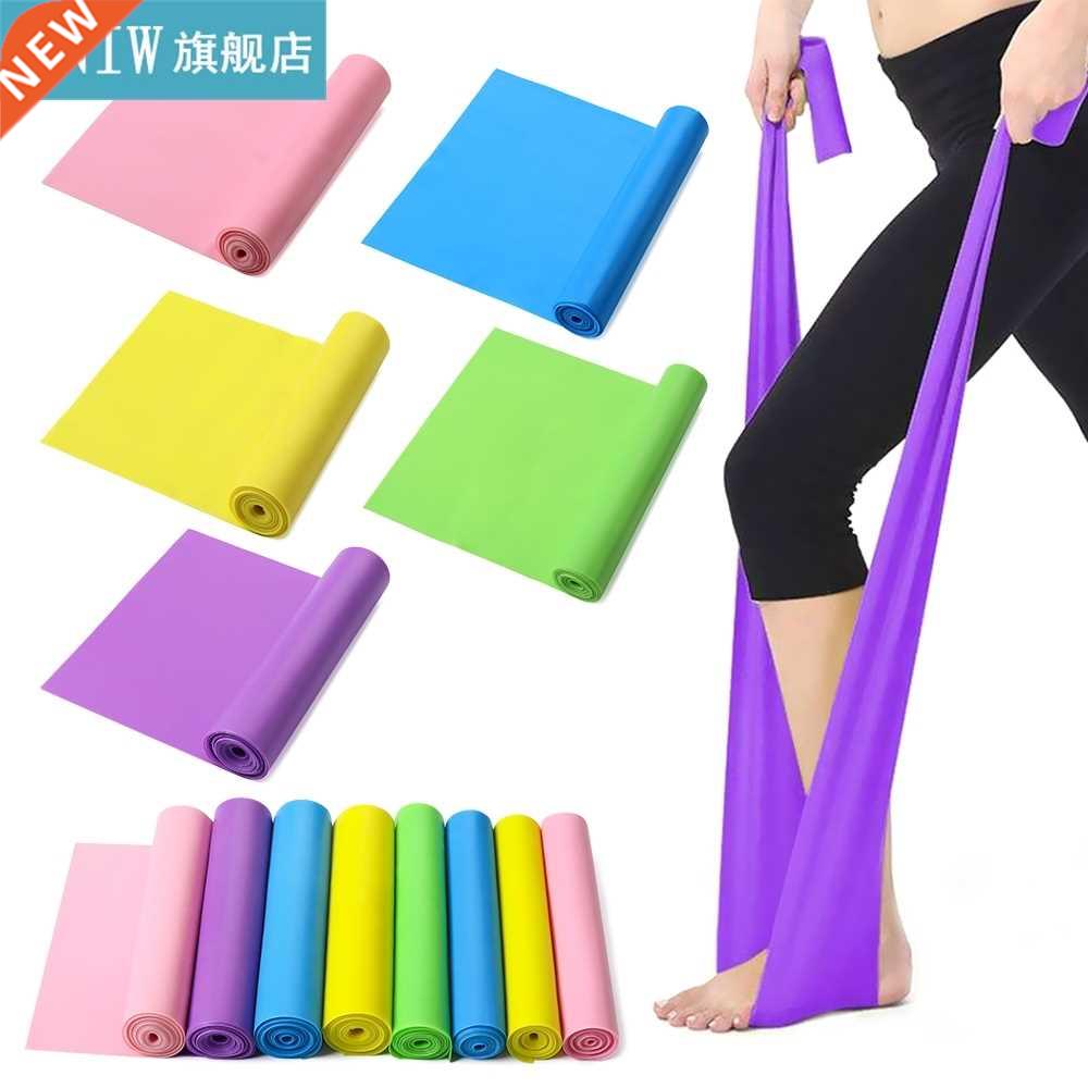 Multi-Colors Latex Resistance Fitness Rubber For Yoga Pilate