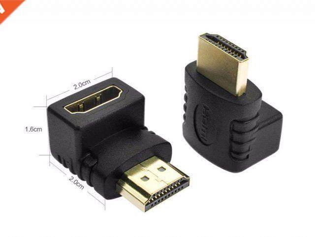 90 degree angle for 1080p hdtv for hdmi adapter hdmi male to