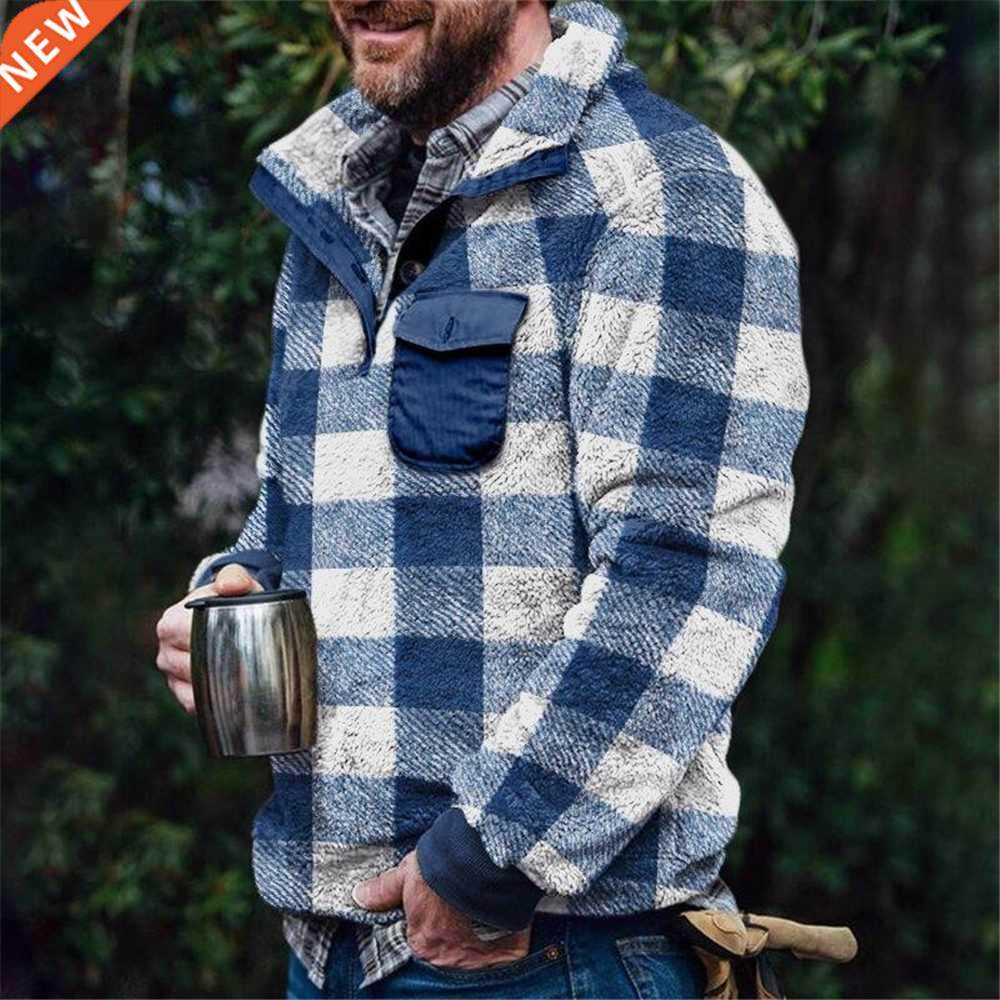 winter sherpa fleece sweater plus size 3xl fluffy pullover p