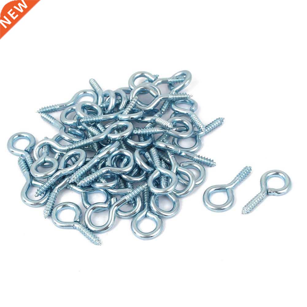 50pcs Jewelry Garden Vine Wire 3.5mm Thread Dia Eyelet Screw 厨房/烹饪用具 其它 原图主图