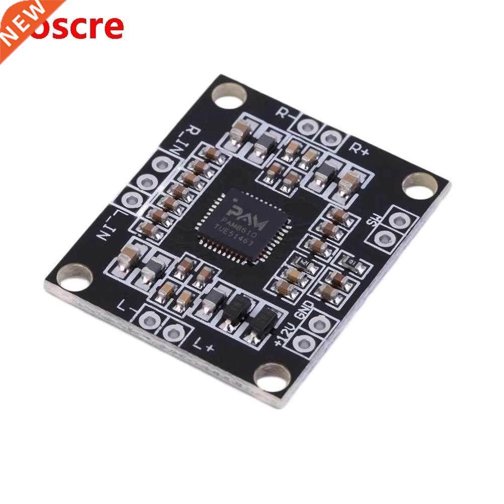 2*15w pam8610 digital dual channel stereo audio amplifier dc