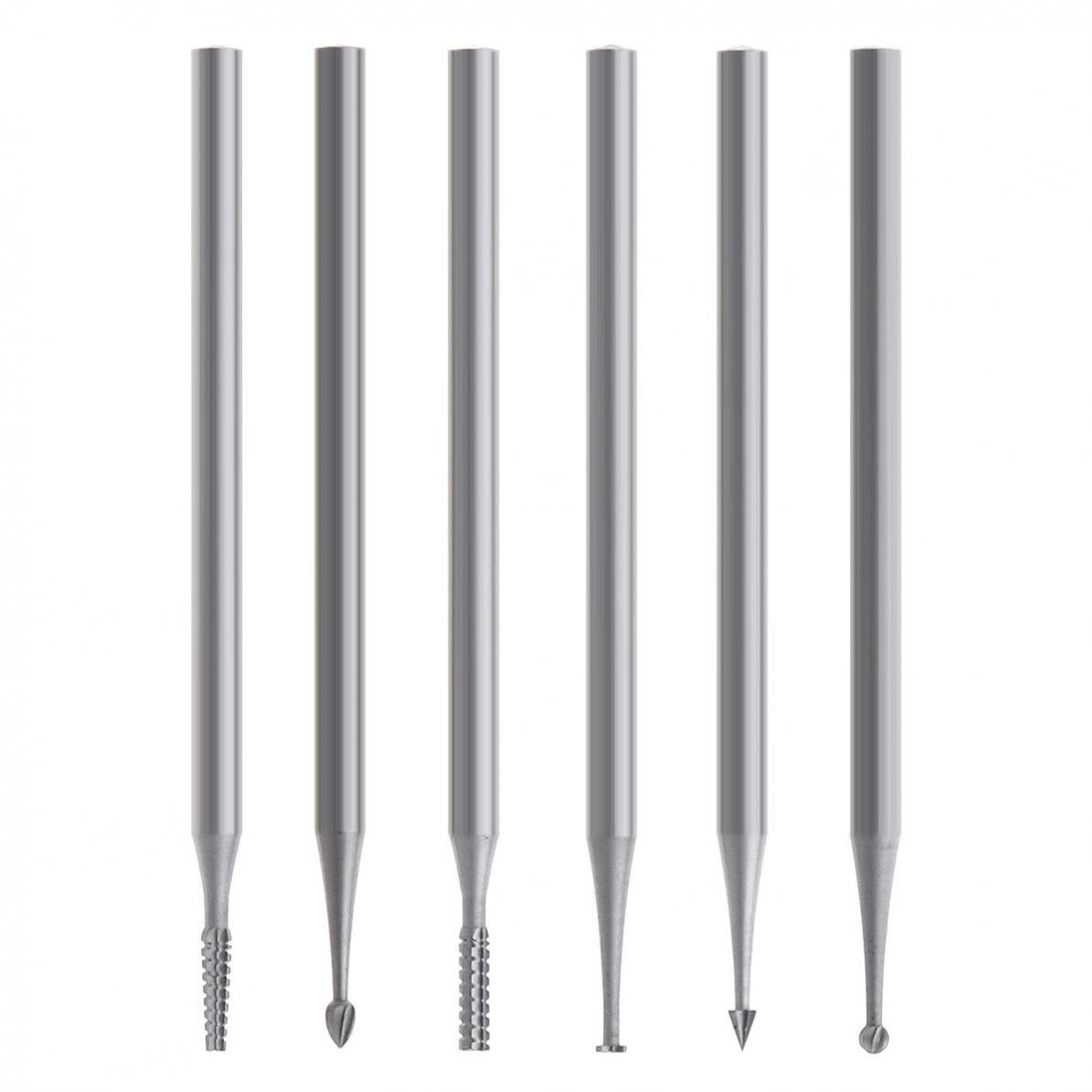 6pcs /lot tungsten steel engraving cutter with plastic box