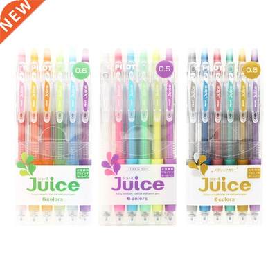 LifeMaster Pilot Juice Gel Pen 0.5 mm 6 Color Set Metallic/P