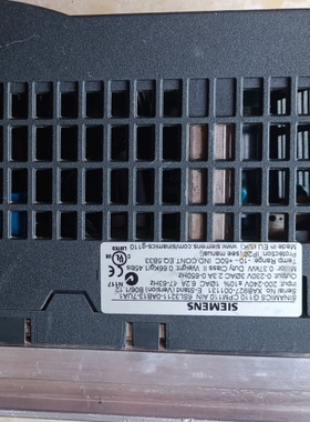 西门子变频器6SL3211-0AB13-7UA1，0.37K 议价