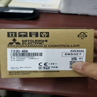 三菱模拟量输出模块FX3U一4DA，3台现货，目前是(议价）