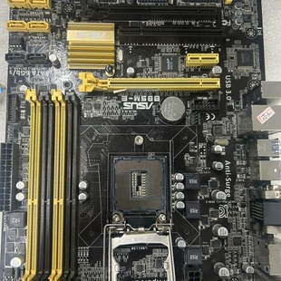 华硕B85M-E 拆机版子 测试正常 就一张 85包 议价