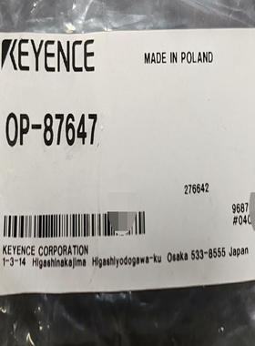 OP-87647基恩士传感器    未拆封(议价）