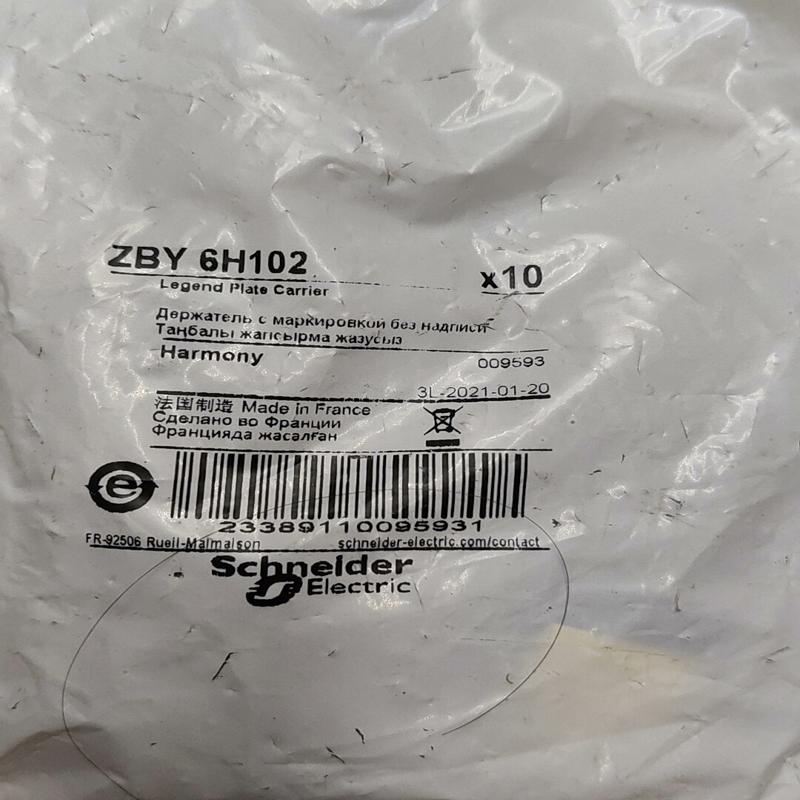 Schneider施耐德  标牌框    ZBY 6(议价）