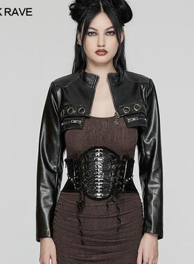 朋克时尚辣妹腰封装饰宽腰带