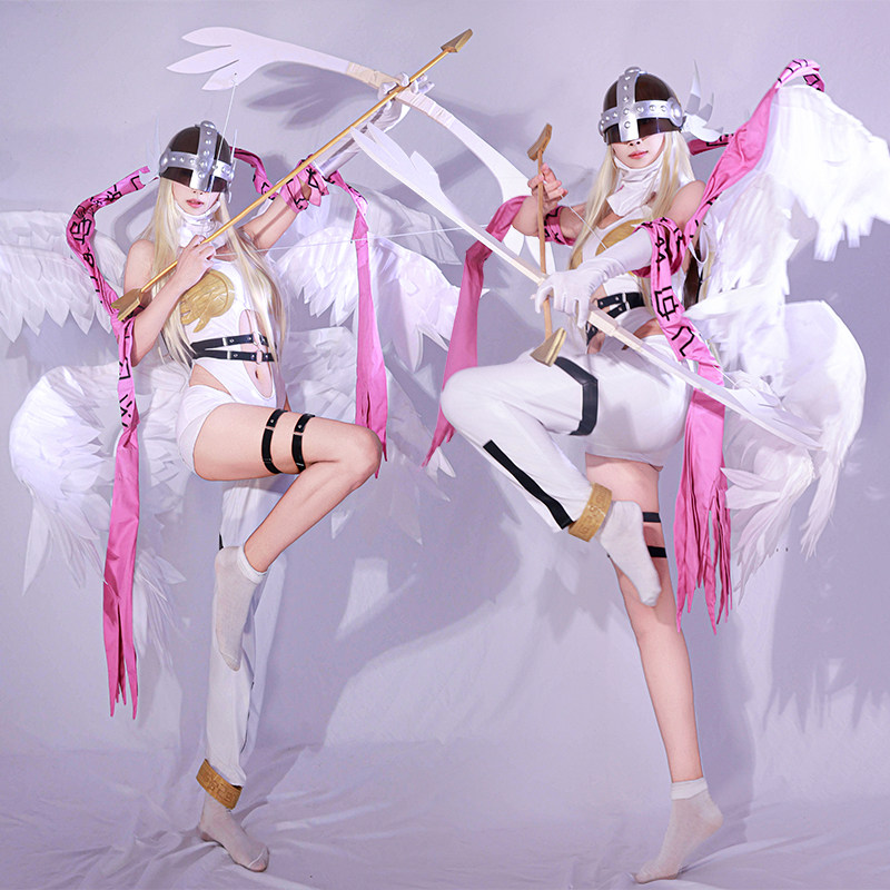 天女兽cos服装神圣天使数码宝贝cosplay衣服日本动漫服可穿搭现货
