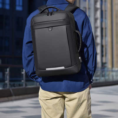 多功能可扩容双肩包男大学生笔记本电脑包大容量商务办公出差背包