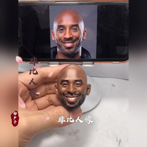 定制陶泥雕塑创意生日真人照片