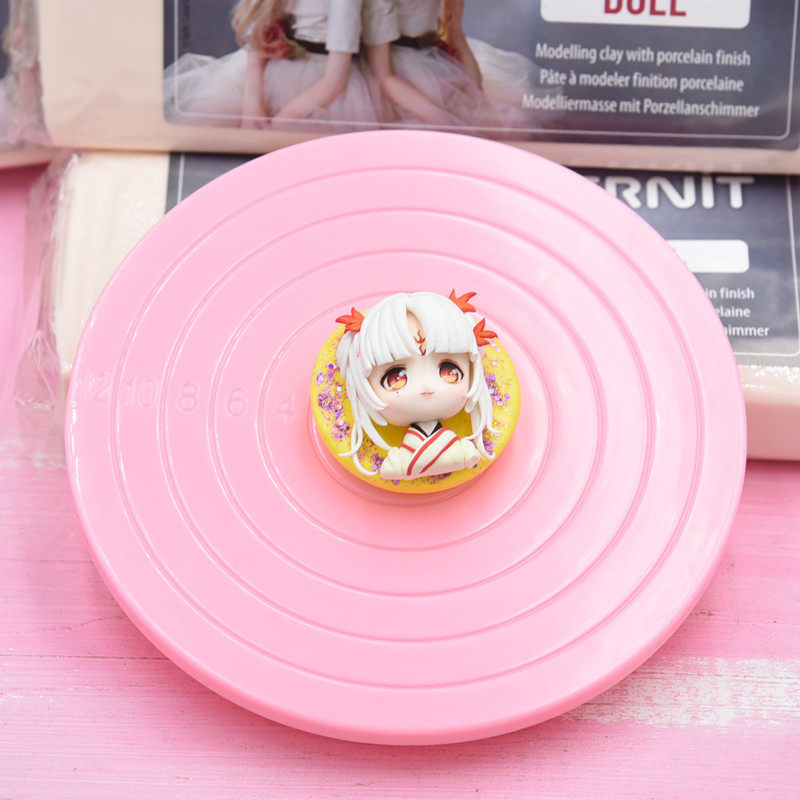 软陶超轻粘土工具 粉色塑料转台 雕塑转盘 手工模型制作辅助工具,玩具/童车/益智/积木/模型,粘土/超轻粘土,淘宝优惠券,粉丝福利购,淘宝优惠卷