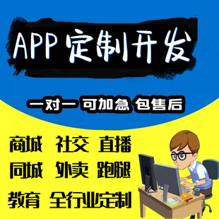 app开发软件定制商城系统直播打车教育代驾交友社交小程序制作