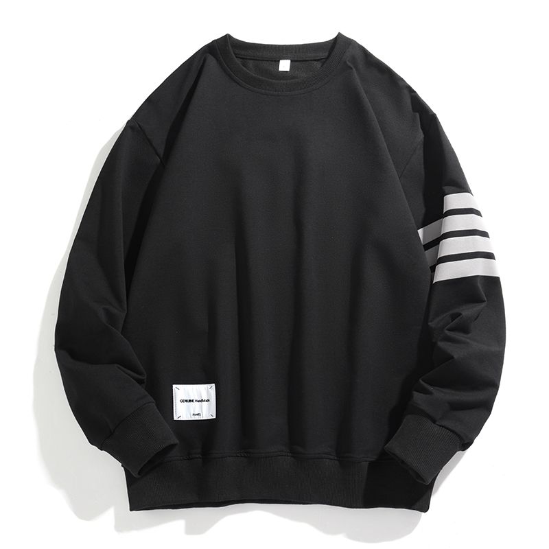 清仓捡漏2025新款男士卫衣春秋长袖t恤潮流ins宽松秋衣百搭打底衫