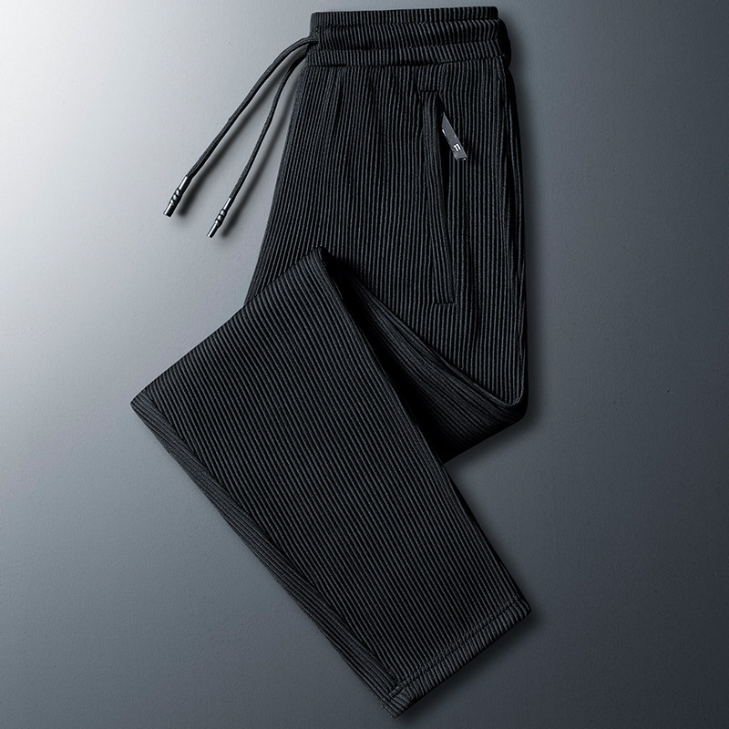 男人干活穿的裤子男上班耐磨脏建筑工地服弹力薄款冰丝夏季工作裤