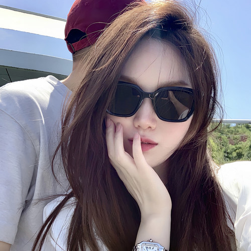 其他方形欧美女时髦眼镜