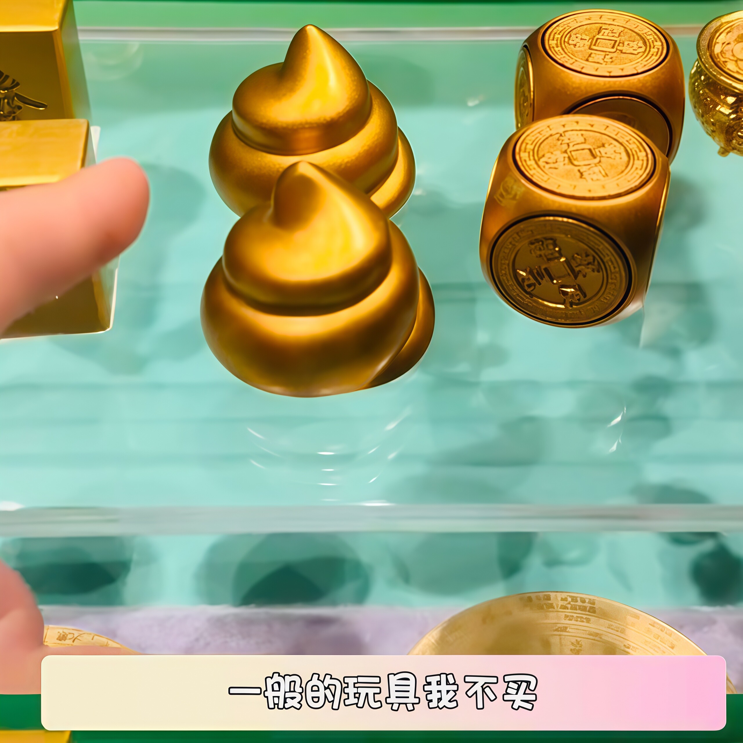 抽象礼物【屎来运转】黄金大便摆