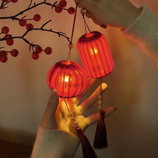 春节小灯笼挂饰高端喜庆新年年味氛围挂件家居客厅装饰树上挂饰