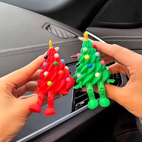 3D打印圣诞树车载摆件送朋友礼物