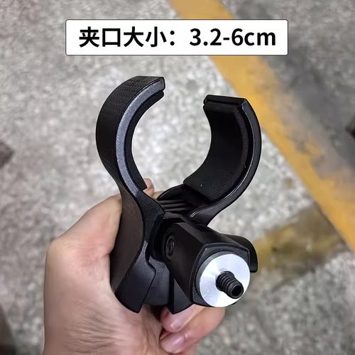 大号话筒夹子无线麦克风固定夹加大款弹簧咪夹头通用电容麦夹配件