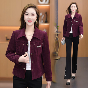 春秋季 爆款 独特超好看小个子休闲女士夹克上衣 外套女2025新款 短款