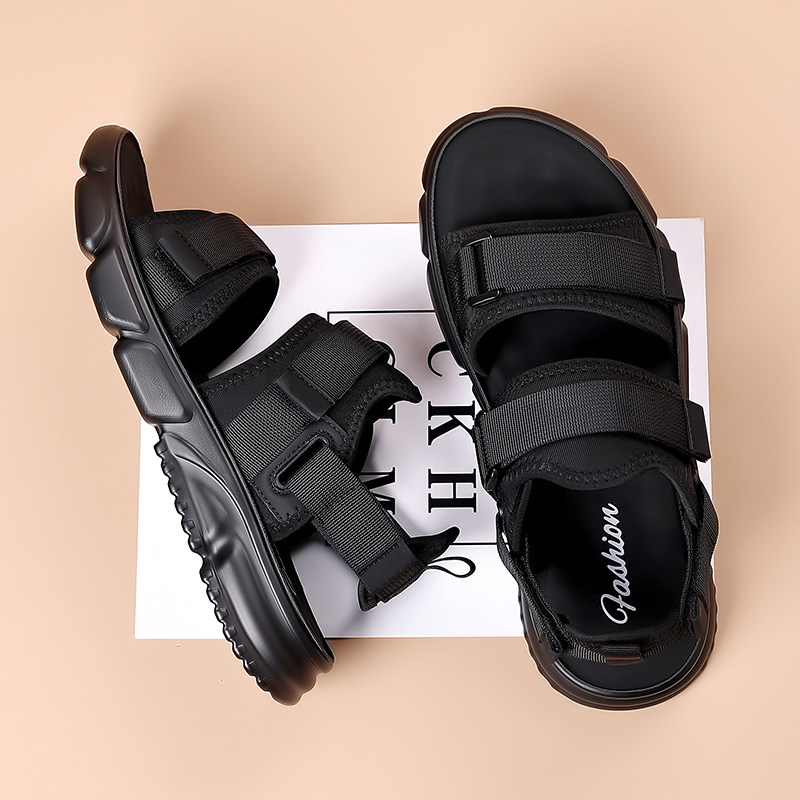凉鞋男款夏季外穿时尚百搭青少年沙滩凉鞋防水防滑开车凉拖鞋两穿