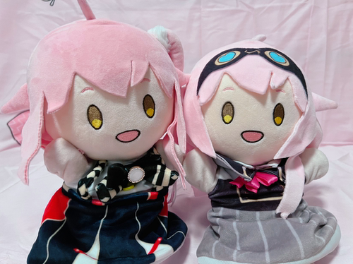 永雏塔菲CherryNova毛绒手偶现货