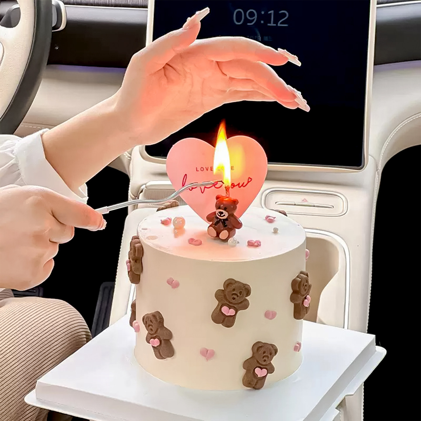 简约风520情人节情侣表白小熊蛋糕装饰521恋爱日爱心卡熊饼干蜡烛,节庆用品/礼品,蛋糕/烘焙装饰用品,淘宝优惠券,粉丝福利购,淘宝优惠卷