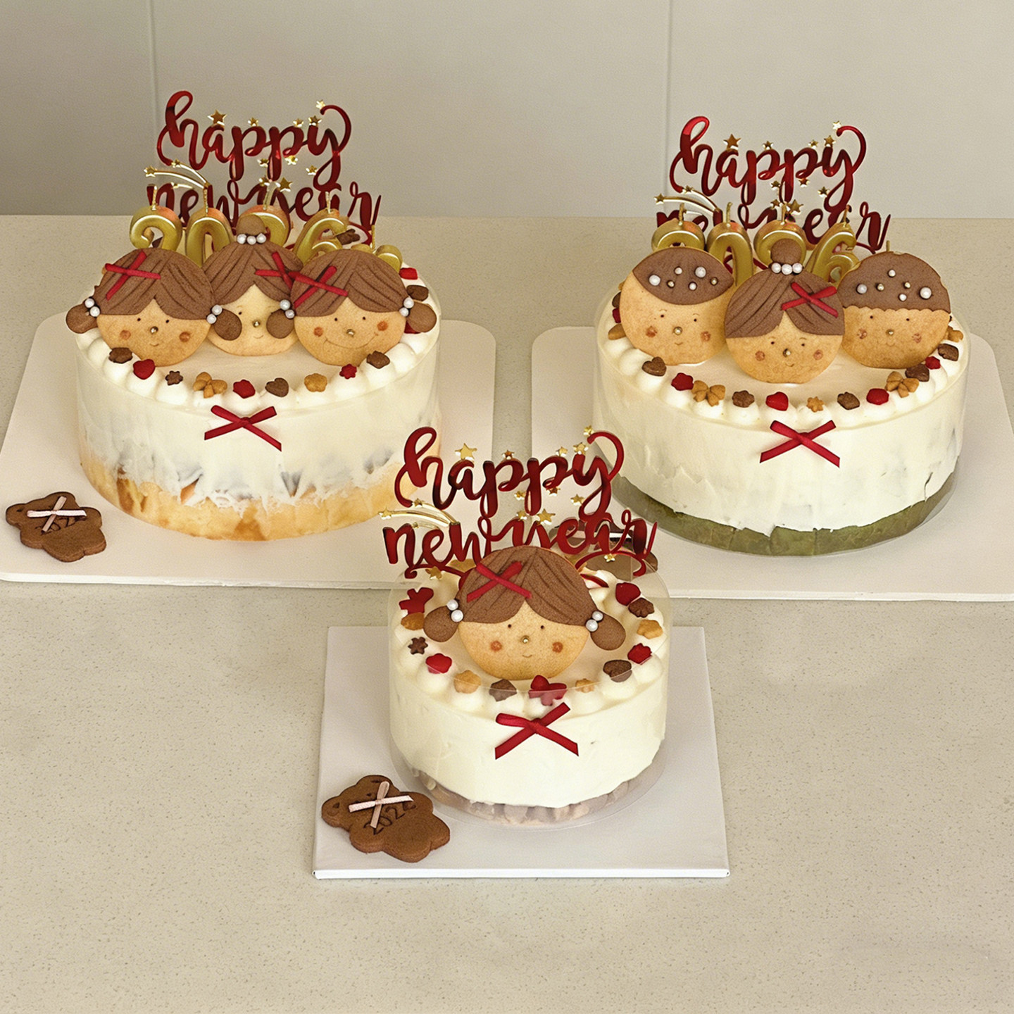 爆款2026新年跨年主题脸仔饼干巴斯克蛋糕装饰数字蜡烛亚克力插件,节庆用品/礼品,蛋糕/烘焙装饰用品,淘宝优惠券,粉丝福利购,淘宝优惠卷