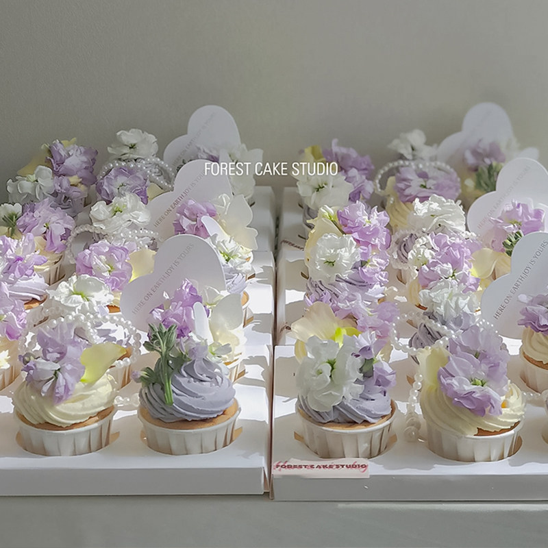 2025母亲节ins鲜花纸杯蛋糕装饰唯美妈妈节紫花珍珠链爱心卡插件,节庆用品/礼品,蛋糕/烘焙装饰用品,淘宝优惠券,粉丝福利购,淘宝优惠卷