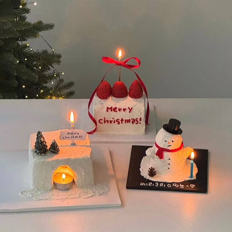 网红ins最新款圣诞节蛋糕装饰