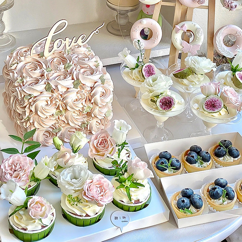春天粉嫩奶油裱花结婚订婚甜品台木质love插件纸杯甜甜圈鲜花甜点,节庆用品/礼品,蛋糕/烘焙装饰用品,淘宝优惠券,粉丝福利购,淘宝优惠卷