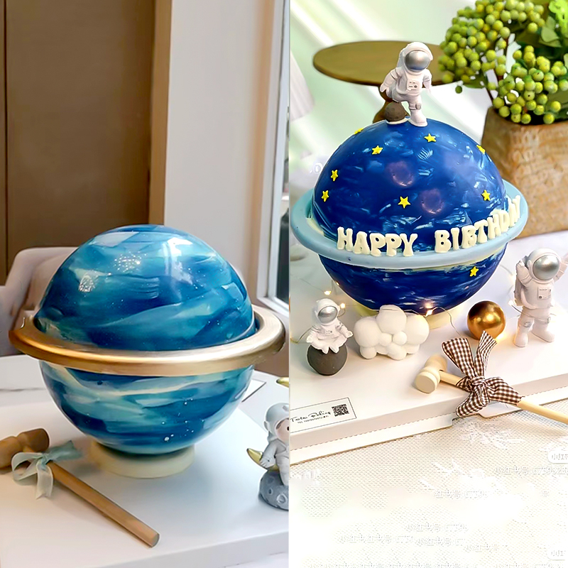 星球敲敲乐蛋糕装饰摆件模具
