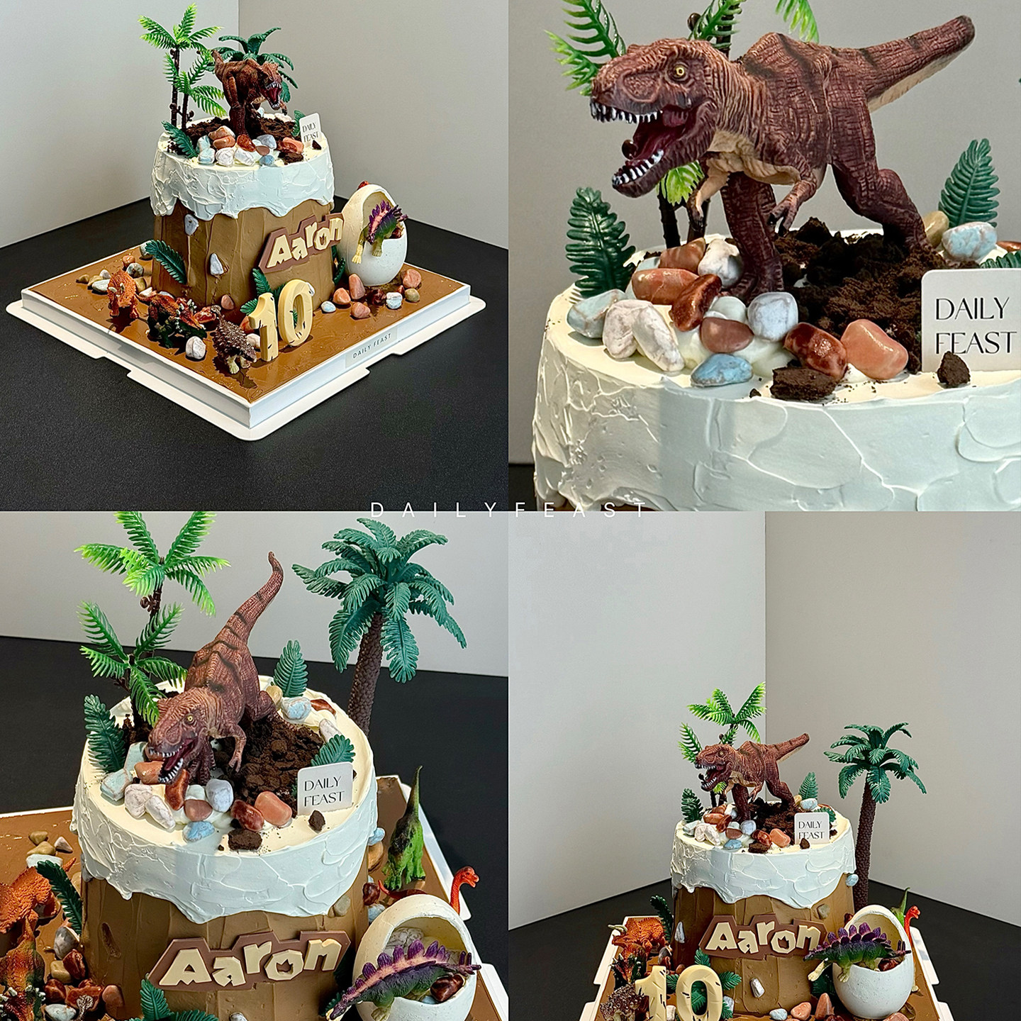 卡通森系男孩生日恐龙蛋糕装饰宝宝破壳日霸王龙恐龙蛋周岁宴甜品,节庆用品/礼品,甜品台装饰,淘宝优惠券,粉丝福利购,淘宝优惠卷