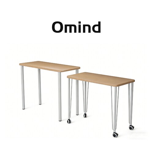 Omind叠趣桌可移动小户型书桌双层扩容办公电脑桌简约家用学习桌