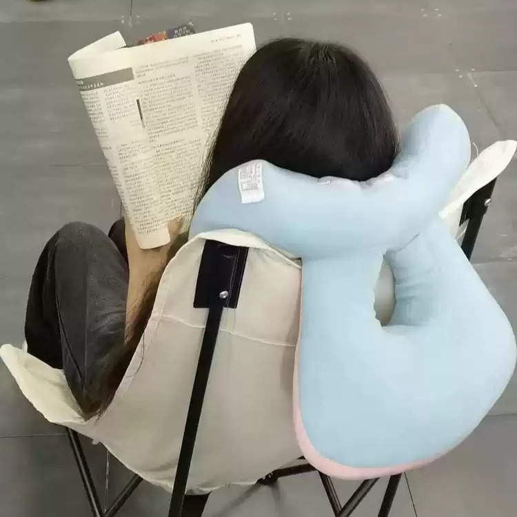 【考研好物】u型靠椅午睡枕午休神器月亮椅学生抱枕办公室桌趴睡