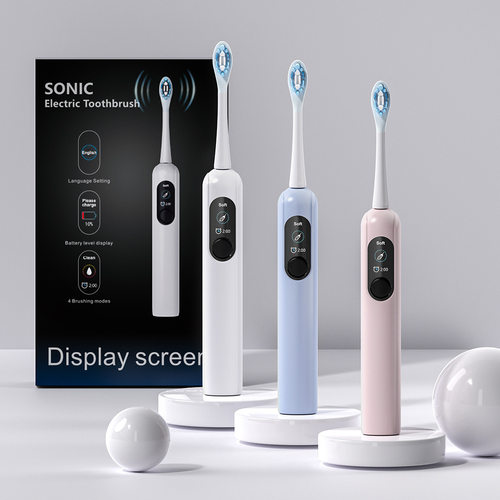 倍齿佳智能陀螺仪彩屏扫振声波电动牙刷