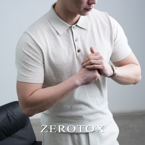GZXZEROTOX修身休闲polo针织衫
