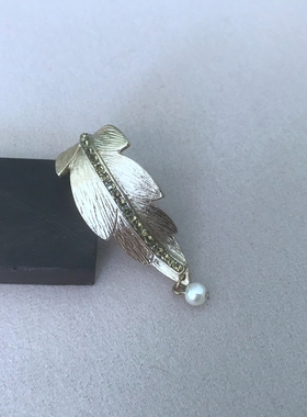 81内径1.8CM做旧镶钻叶子女士复古戒指