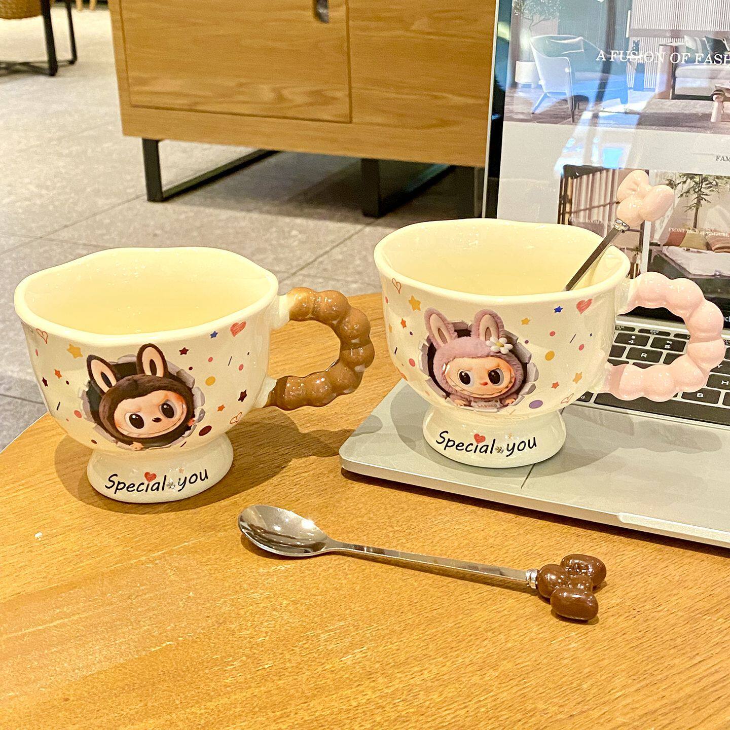 高颜值ins陶瓷马克水杯