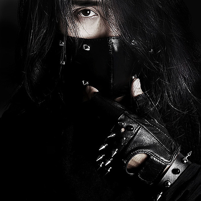 Zeta system Diablo Chaopai Metal rivet genuine leather Mask personality men and women Rock cycling Windbreak Autumn and winter Cold proofin the Home Daily , Protective Equipment , Masks  category - from Buy2taobao.com to provide professional Taobao agent buy service