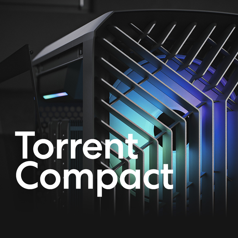 Fractal Design分形工艺Torrent Compact中塔型风冷侧透台式机箱