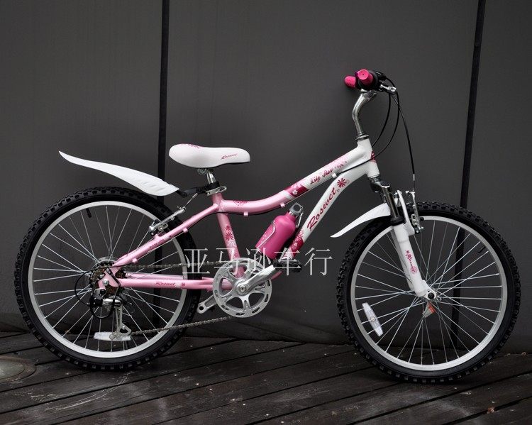 包邮22寸轻便款铝合金小学生女孩儿童变速自行车SHIMANO6速