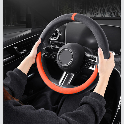 方向盘套马自达3 6昂科塞拉阿特兹CX-5 CX-30 CX-50翻毛皮车把套