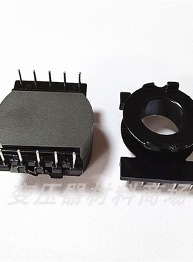 POT3014骨架磁芯高频变压器骨架立式5+5针3009-1电木骨架PC44磁芯