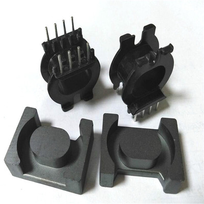 ATQ25电源高频磁芯骨架卧式4+4