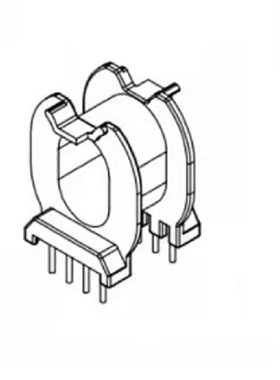 ATQ18变压器高频磁芯骨架卧式4+4针脚距2.67mm电木骨架+PC95磁芯